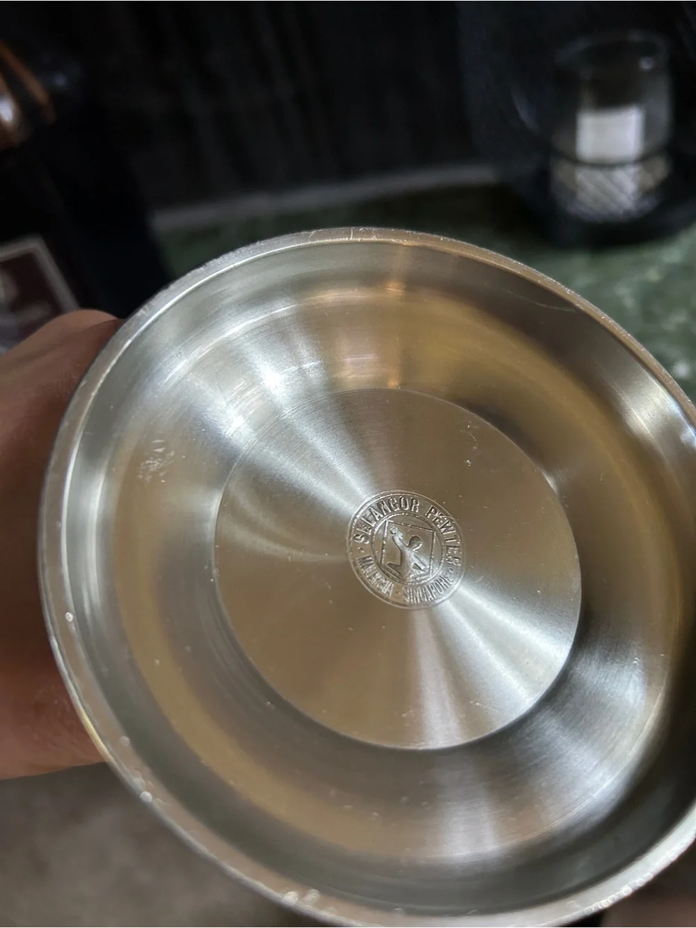 Selangor Pewter this beautifully